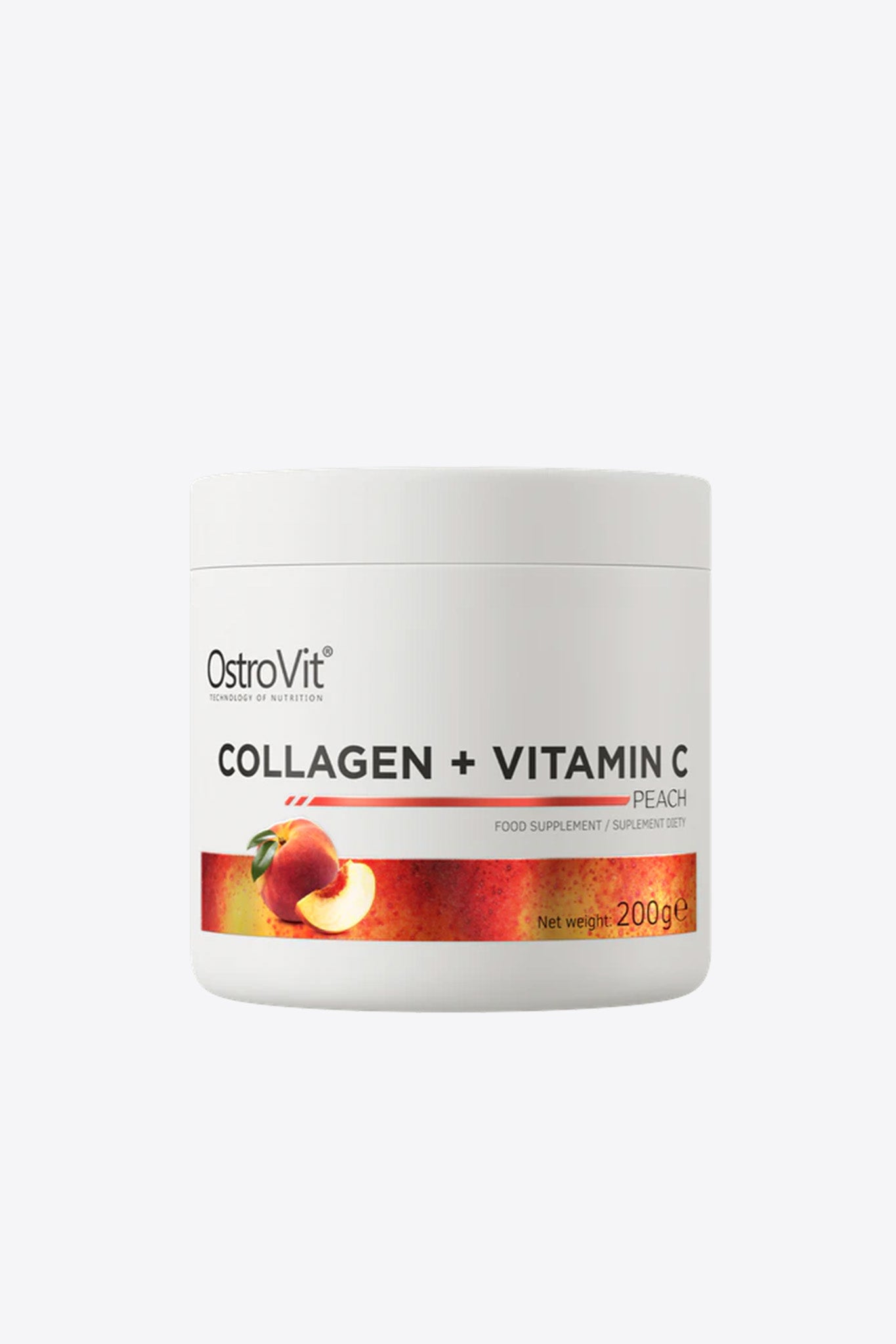 Ostrovit Collagen Power + Vitamin C | Peach